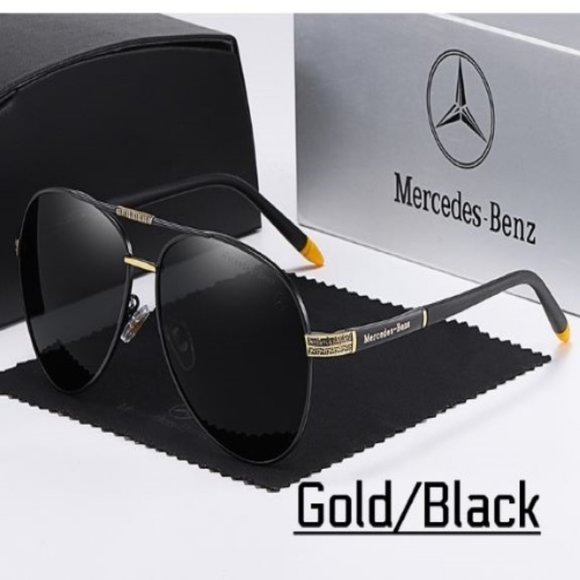 Mercedes Benz Polarized Men's Sunglasses With Case